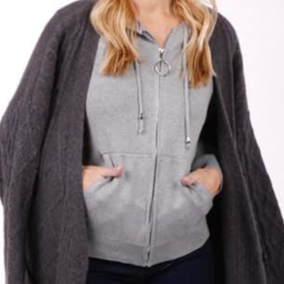 Brian Bailey Knitted Zip Hoodie - Picture 3 of 6